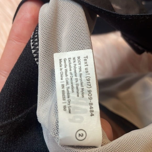 Parade Black Sheer Star Design‎ Bra Plus Size 2 - Picture 5 of 6